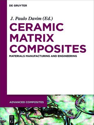 cover image of Ceramic Matrix Composites